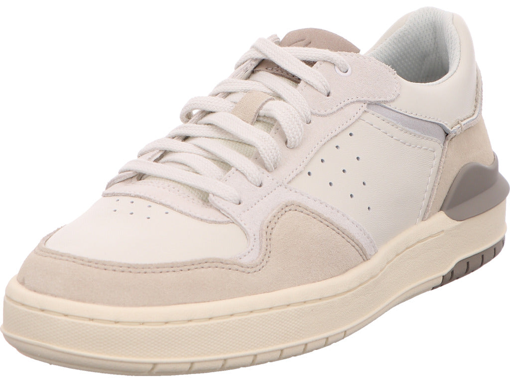 Clarks Herren Halbschuh Courtlite2 in weiß-bunt-kombiniert