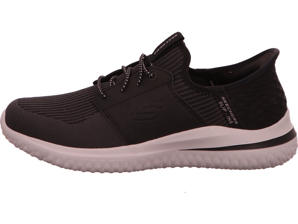 Skechers herenslipper Delson 3.0 - Lavell in zwart