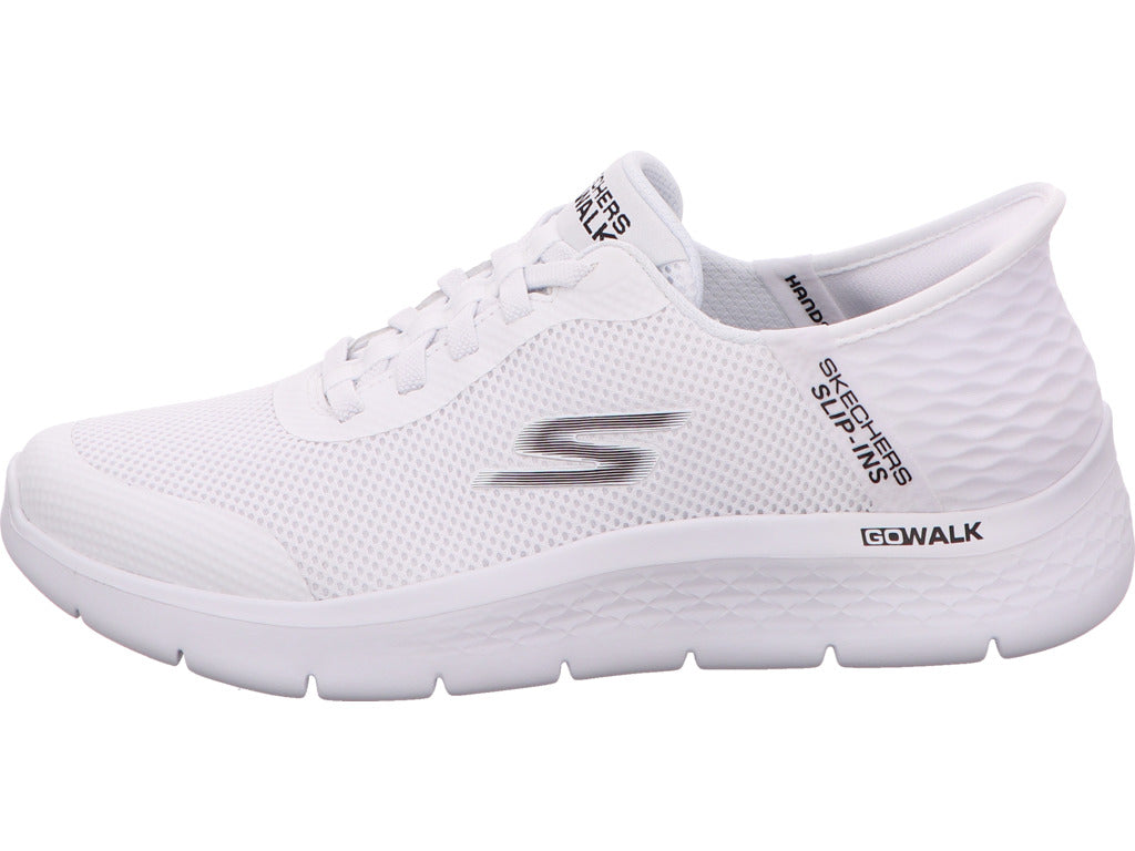 Skechers Herren Slipper Go Walk Flex - Hands Up in weiß