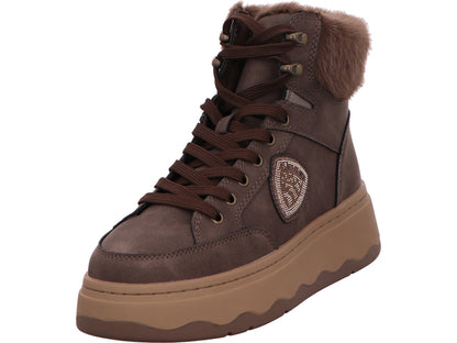 Blauer Shoes Damen Stiefel Maribel 02 in dunkelbraun