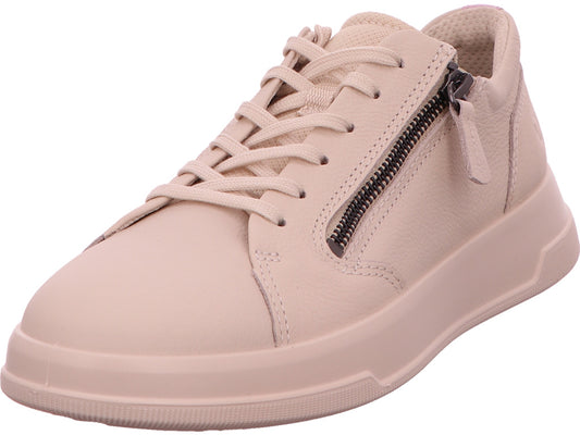 Ecco Damen Sneaker Move W Zip Lace Sneaker in beige-bunt-kombiniert