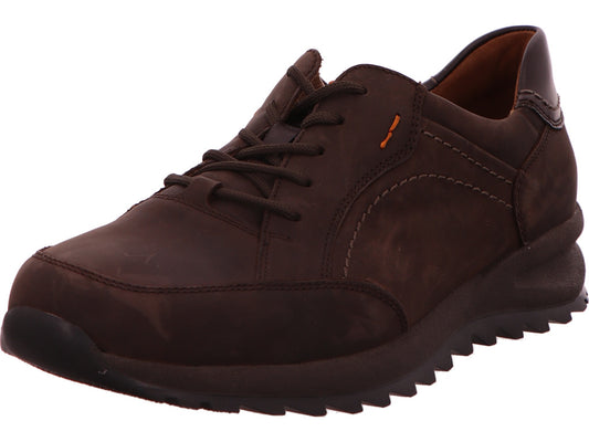 Waldläufer Herren Halbschuh  in dunkelbraun