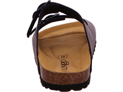 Longo Damen Pantolette  in dunkelblau