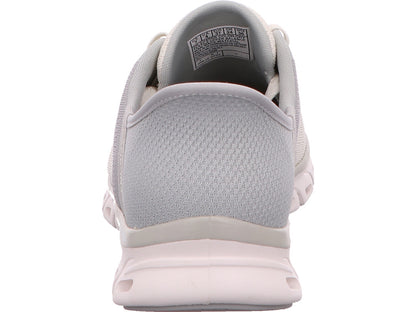 Skechers Damen Sneaker Slip In - Glide-Step Excite in hellgrau