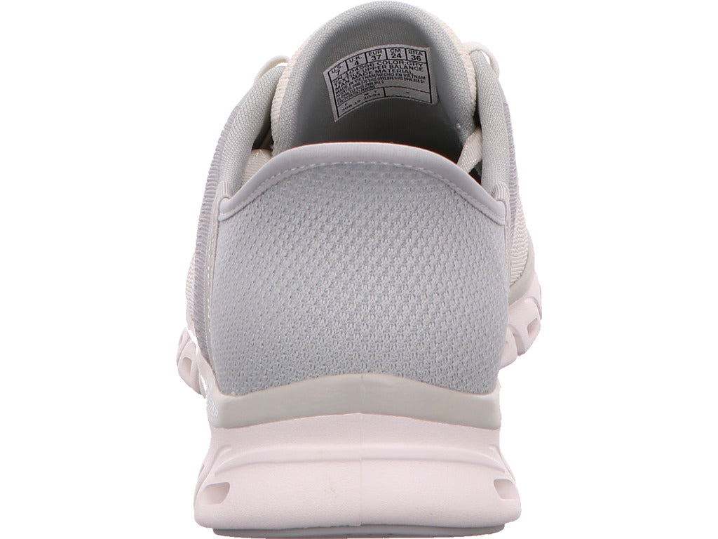 Skechers Damen Sneaker Slip In - Glide-Step Excite in hellgrau