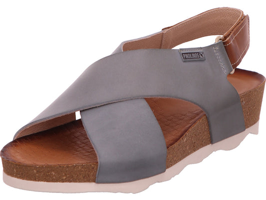 Pikolinos Damen Sandalette Mahon in hellblau