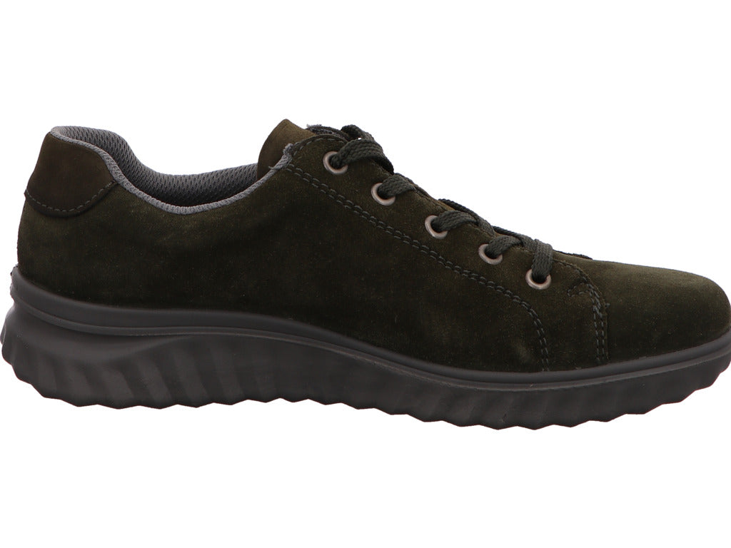 Rieker Damen Schnürschuh  in grün-kombiniert