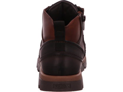 Pikolinos Herren Stiefel Vigo in braun-kombiniert