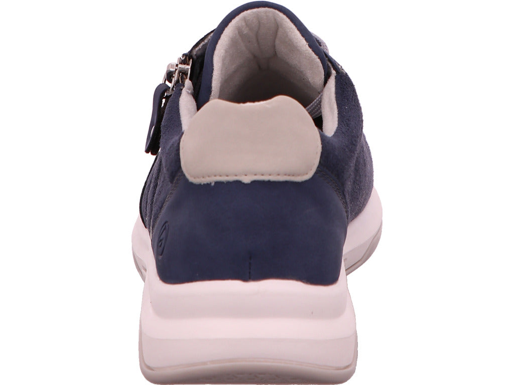 Remonte Damen Sneaker  in blau-bunt-kombiniert