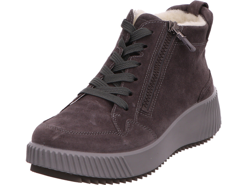 Ara Damen Stiefel Davos-St in dunkelgrau