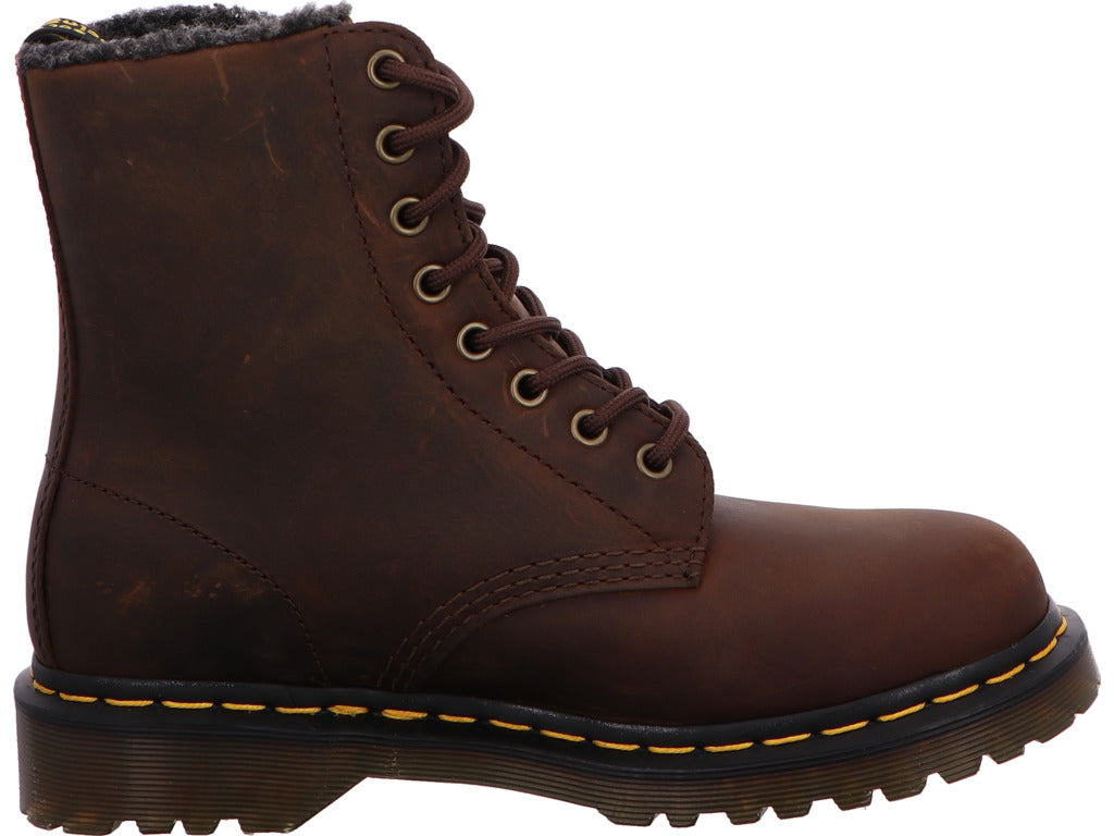 Dr. Martens Damen Stiefel 1460 Pascal Wl in dunkelbraun