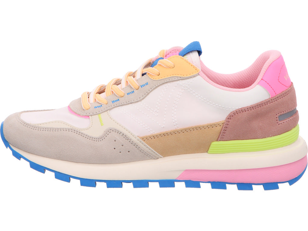 Victoria Damen Sneaker  in weiß-bunt-kombiniert