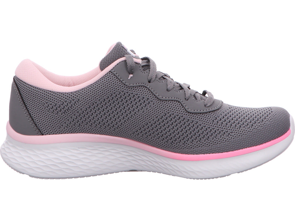 Skechers Lite Pro damessneakers - Warm Glow in een grijs-multicolor combinatie