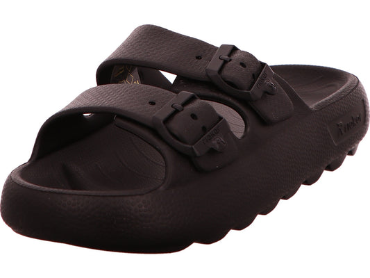 Rieker damesmuiltjes in zwart