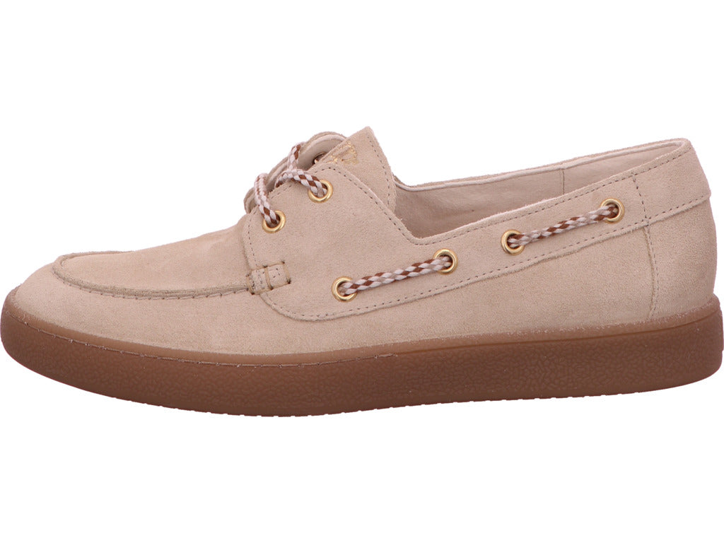 Paul Green Damen Schnürschuh  in beige