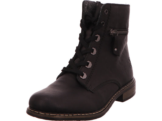 Rieker Damen Stiefel  in schwarz