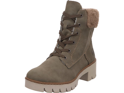 Rieker Damen Stiefel  in grün-bunt-kombiniert