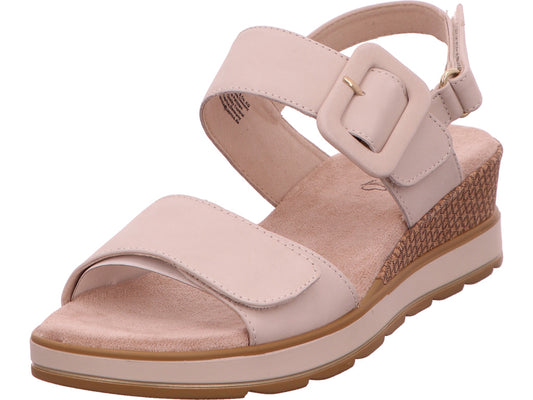 Caprice Damen Sandalette  in hellbeige