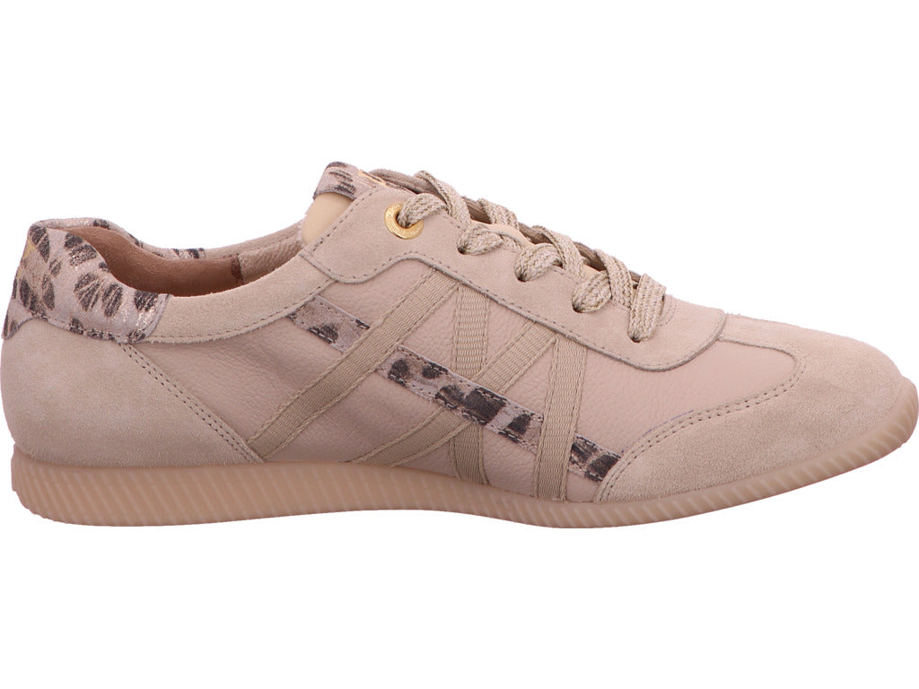 Paul Green Damen Sneaker  in beige-bunt-kombiniert