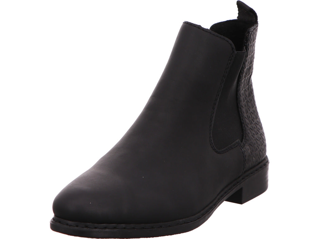 Rieker Damen Stiefel  in schwarz