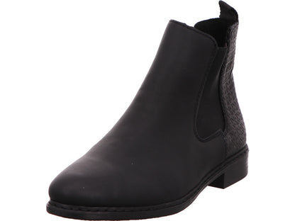Rieker Damen Stiefel  in schwarz