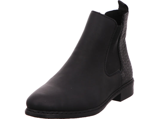 Rieker Damen Stiefel  in schwarz