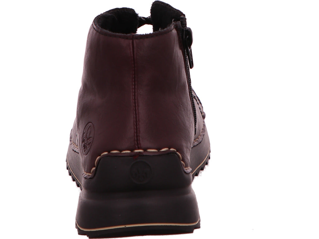 Rieker Damen Stiefel  in dunkelrot