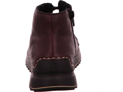 Rieker Damen Stiefel  in dunkelrot