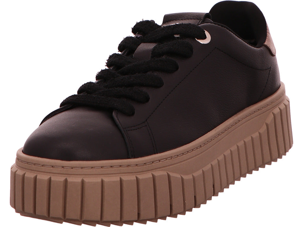 Tamaris Damen Sneaker  in schwarz-bunt-kombiniert