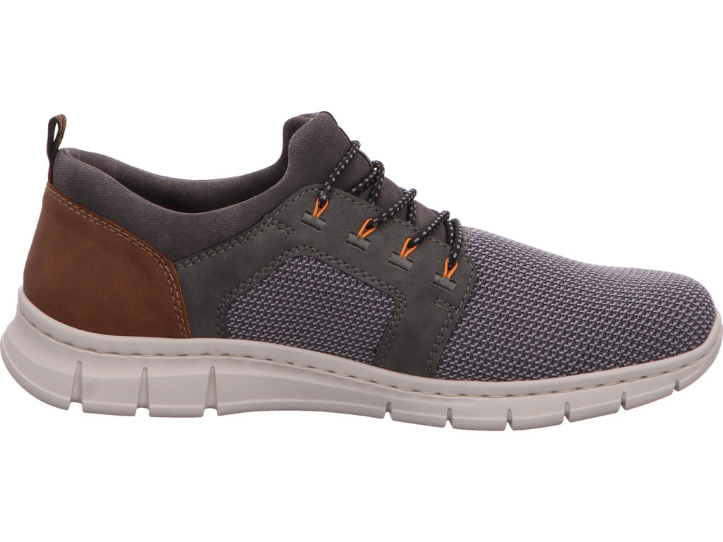 Rieker Herren Sneaker  in grau-bunt-kombiniert