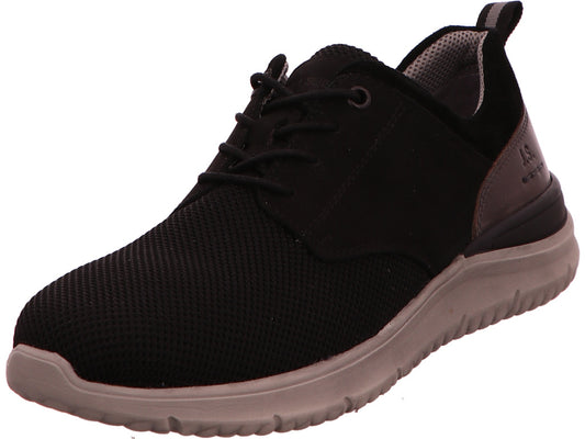 Josef Seibel Herren Halbschuh Wales 03 in schwarz