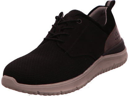 Josef Seibel Herren Halbschuh Wales 03 in schwarz