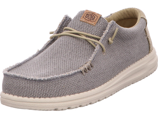 Hey Dude Herren Slipper Wally Braided in grau-bunt-kombiniert