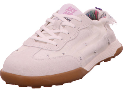 Café Noir Damen Sneaker  in beige-bunt-kombiniert