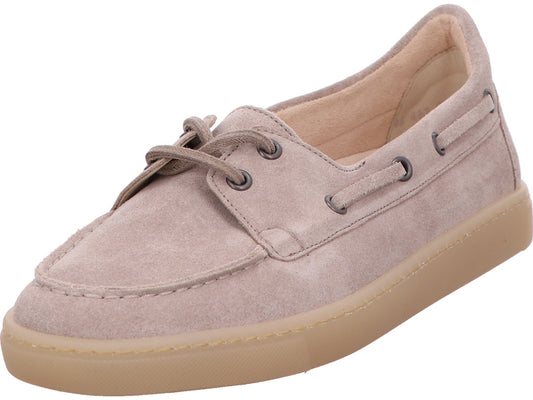 Gabor Comfort Damen Schnürschuh  in hellbeige