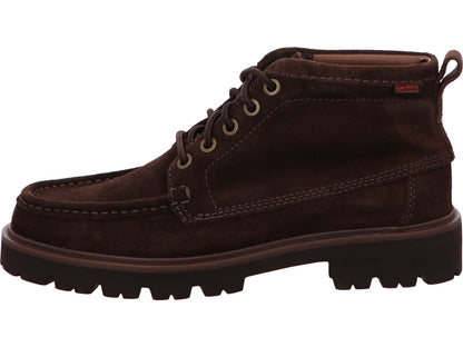 Clarks Herren Stiefel Cleyhill Hi in dunkelbraun