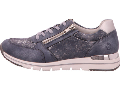 Remonte Damen Sneaker  in blau-kombiniert