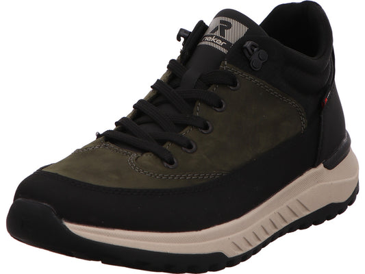 Rieker Herren Halbschuh  in grün-bunt-kombiniert