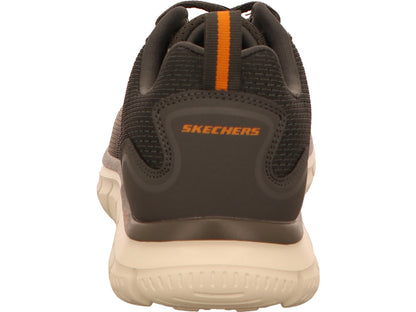 Skechers Herren Slipper Track - Ripkent in oliv