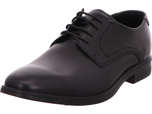 Ecco Herren Schnürschuh Melbourne Tie in schwarz