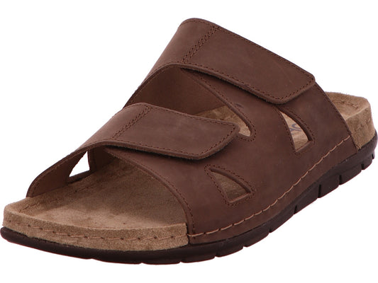 Rohde Herren Pantolette Foggia-H in dunkelbraun