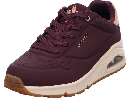 Skechers Damen Sneaker Uno-Golden Air in bordo