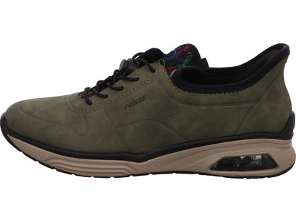 Rieker Damen Sneaker  in grün-bunt-kombiniert