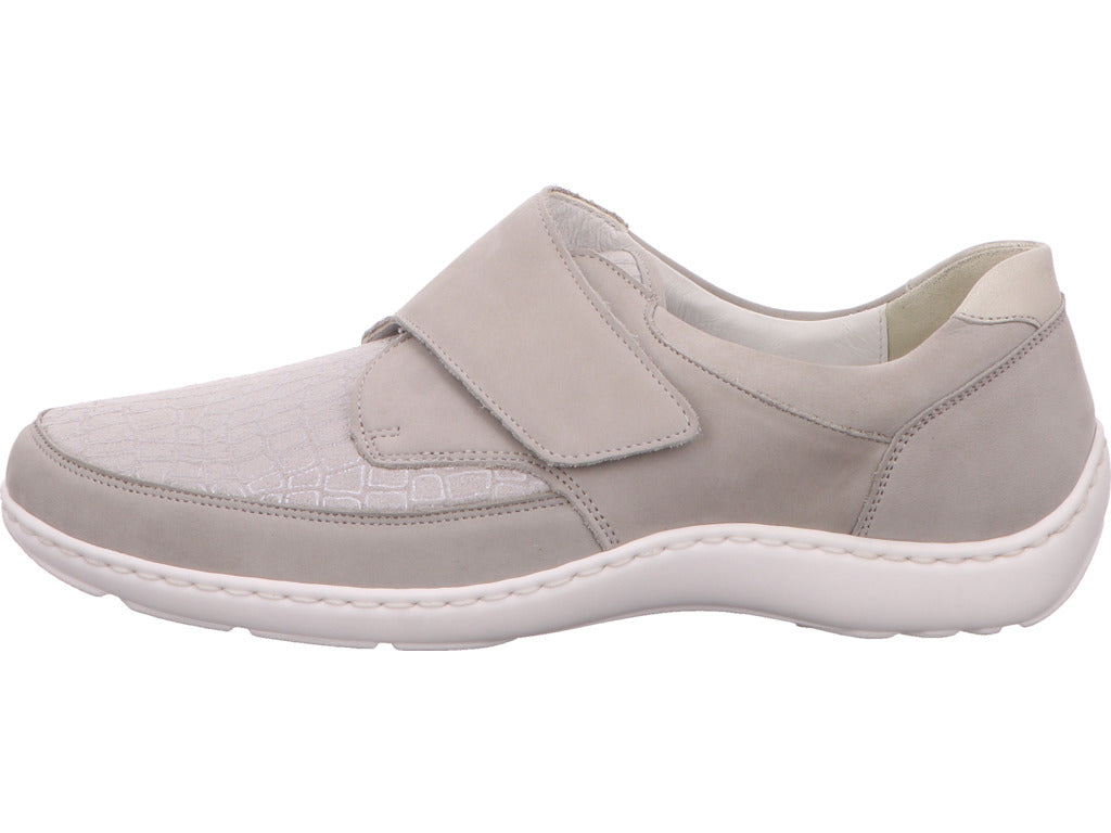 Waldläufer Damen Slipper Henni in hellgrau