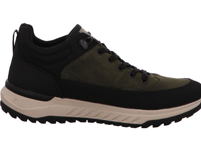 Rieker herenschoen in een groen-multicolor combinatie