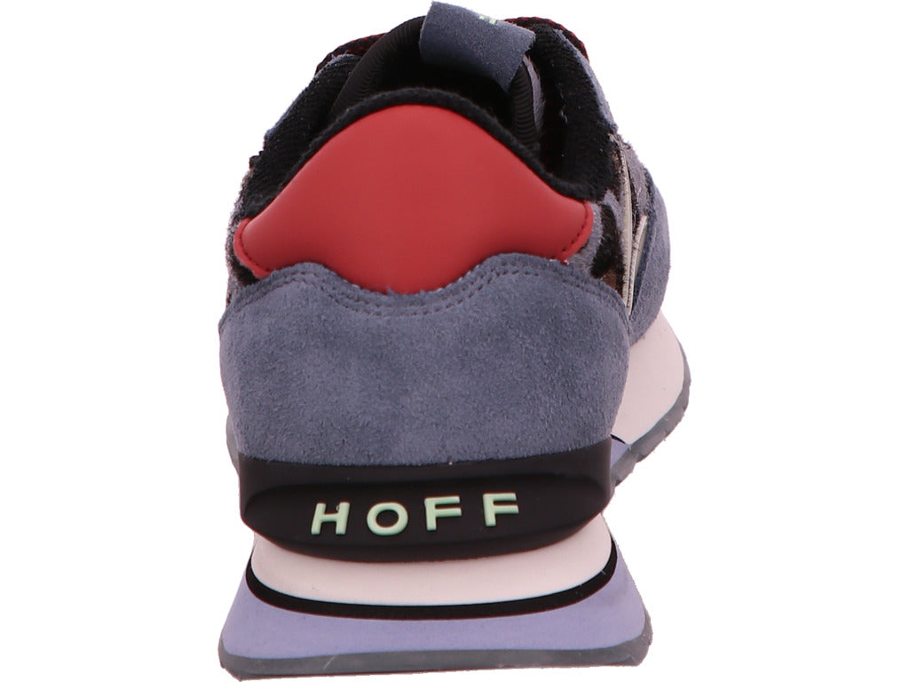 HOFF damessneakers City Berlin Man in een blauw-multicolor combinatie