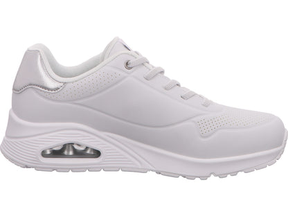 Skechers Damen Sneaker Uno - Shimmer Away in weiß