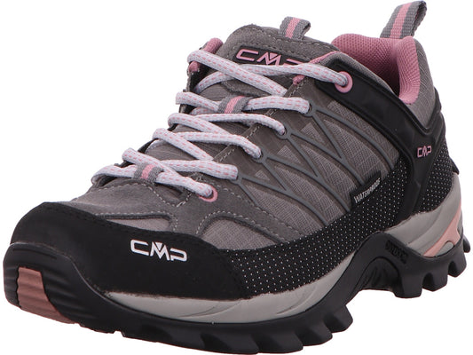 CMP Rigel Low Wmn Fitgo dameswandelschoen in grijs-multicolor combinatie