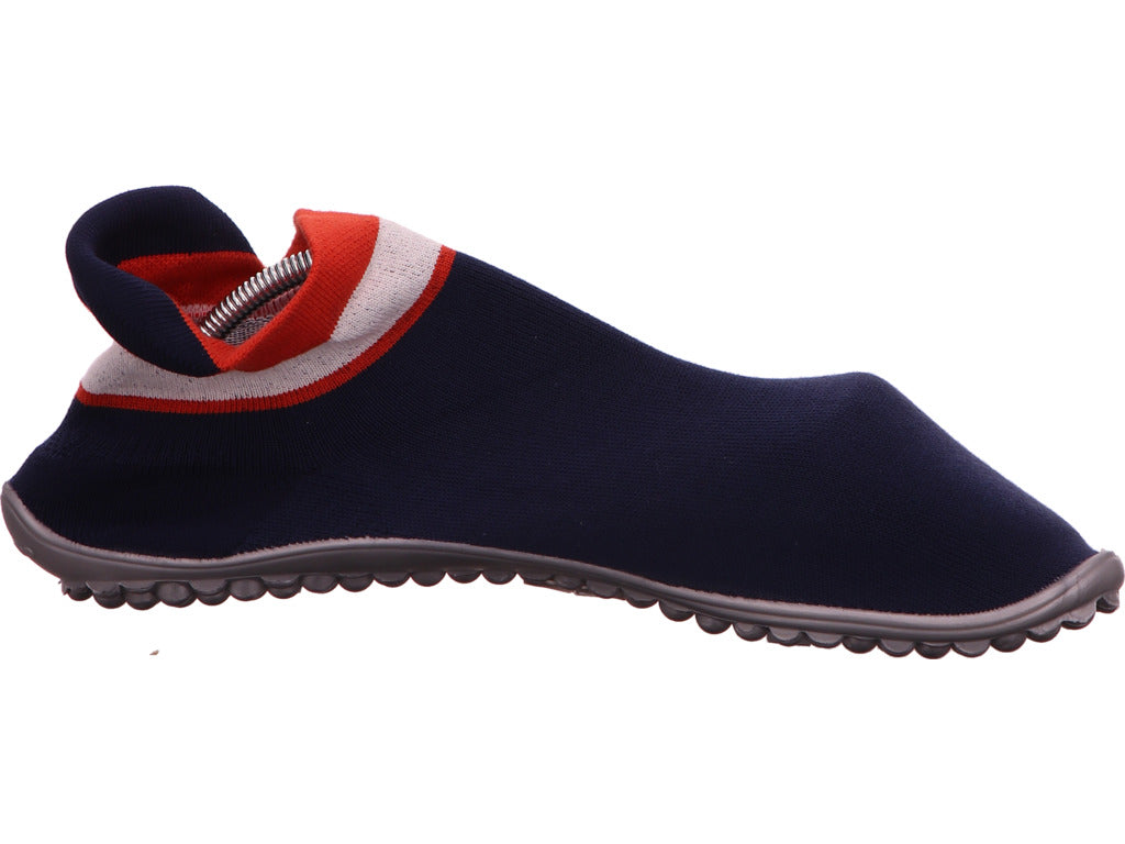 Leguano damessneakers in een blauw-multicolor combinatie