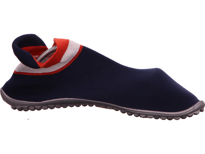 Leguano damessneakers in een blauw-multicolor combinatie